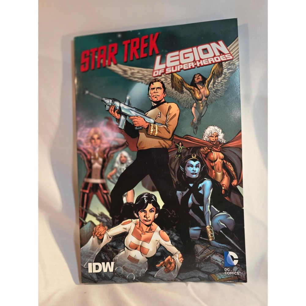 Star Trek Legion of Super-Heroes Graphic Novel IDW DC Comics TPB Chris Roberson
